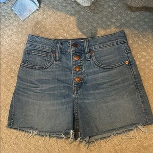Madewell Jean shorts